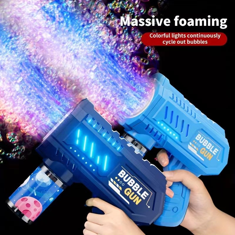 **Massive Foaming Bubble Blaster Gun – Fun Kids Outdoor Toy**