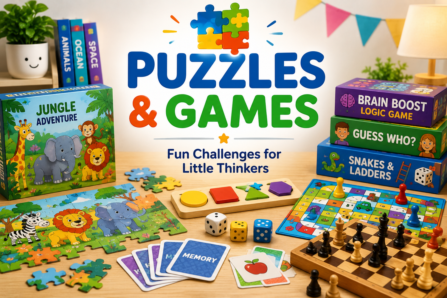 🧩 Puzzles & Games