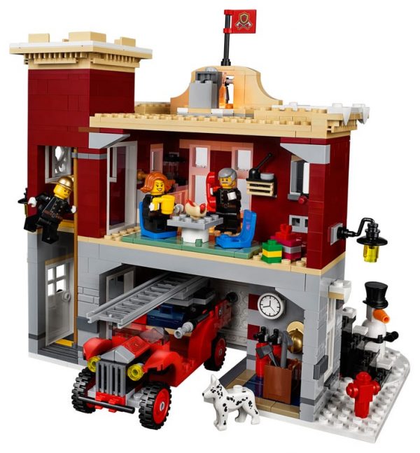 Winter Village Fire Station - Image 8