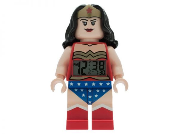LEGO® DC Comics™ Super Heroes Wonder Woman Minifigure Alarm Clock