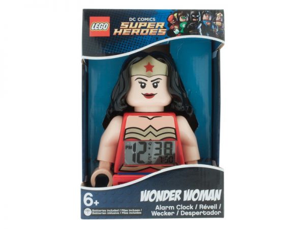 LEGO® DC Comics™ Super Heroes Wonder Woman Minifigure Alarm Clock - Image 3